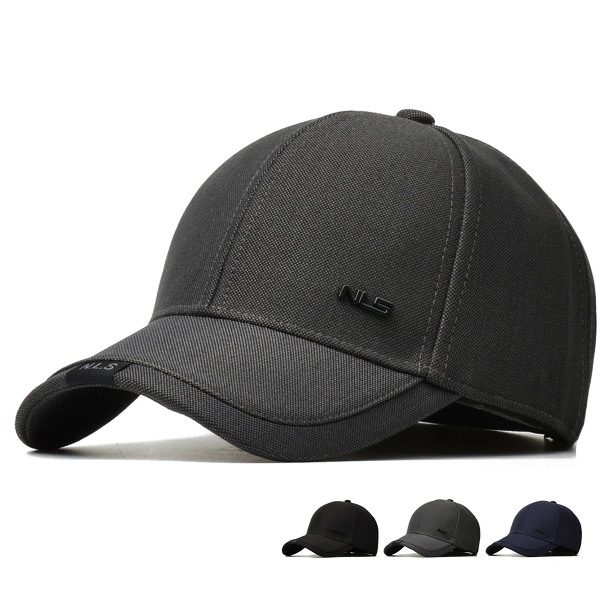 High Quality Men's Baseball Caps Solid Sun Outdoor Thick Baseball Hats Bone Casquette Dad Hats