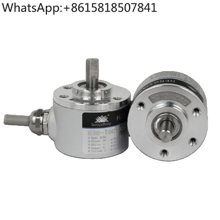 Absolute Rotary Encoder DC 5-24v Wide Voltage Power Supply 6mm Axis Optical Encoder 32 64 128 256 512 1024 2048 4096P/R