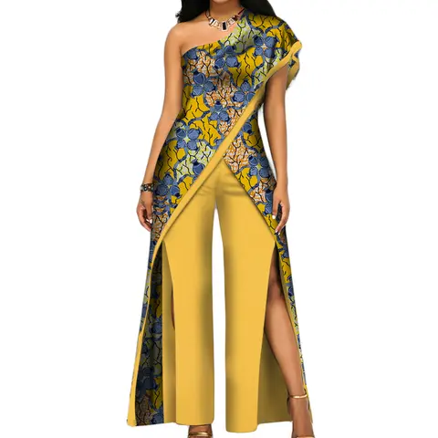 African Ankara Pant Set for Women HITARGET