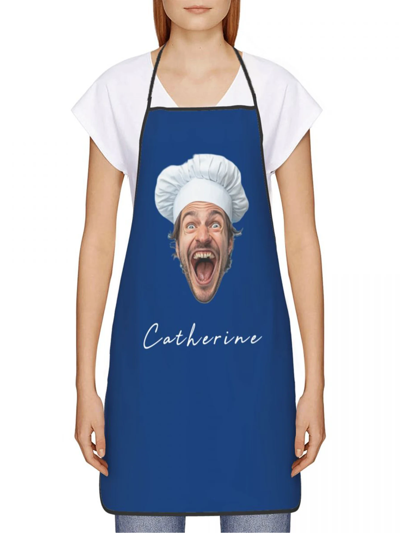 هدايا مريلة مقاومة للماء من البوليستر مخصصة للرجال والنساء أنماط مريلة شخصية إبداعية مآزر شخصية