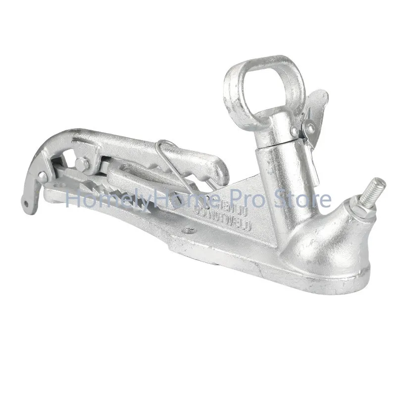 Australian Type Heavy Duty Trailer Connector 50mm Ball Head Handbrake Ball Cover Tractor RV Modified 3500 Pounds