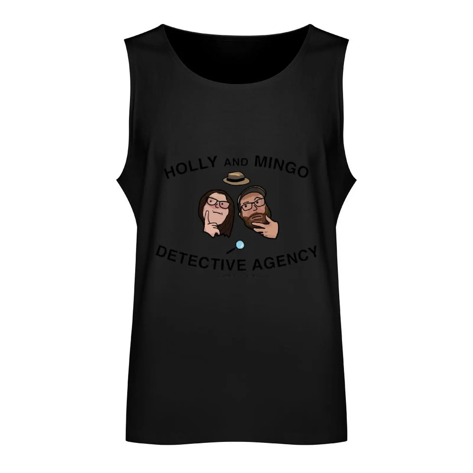 Holly and Mingo Detective Agency Tank Top quick-drying t-shirt men clothings summer cool things