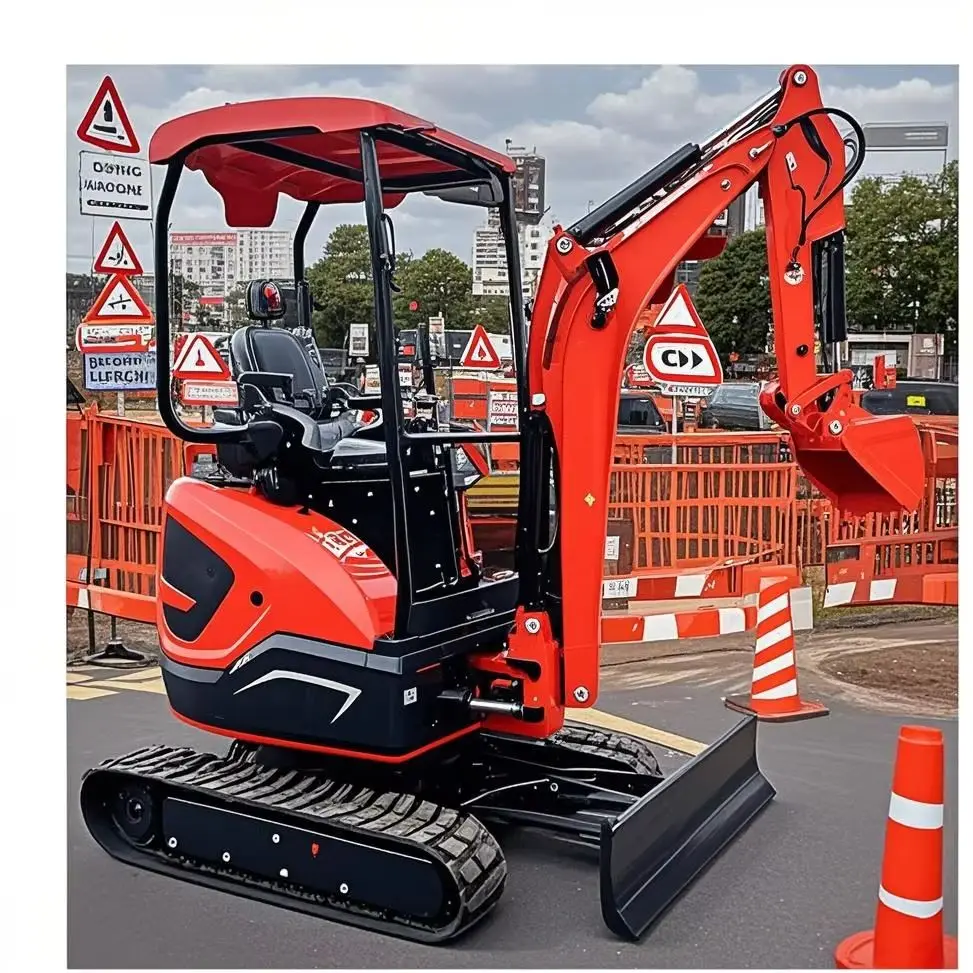 

Customized product Kubota excavator 2.2-ton tracked compact small excavator EPA engine Rippa household small excavator