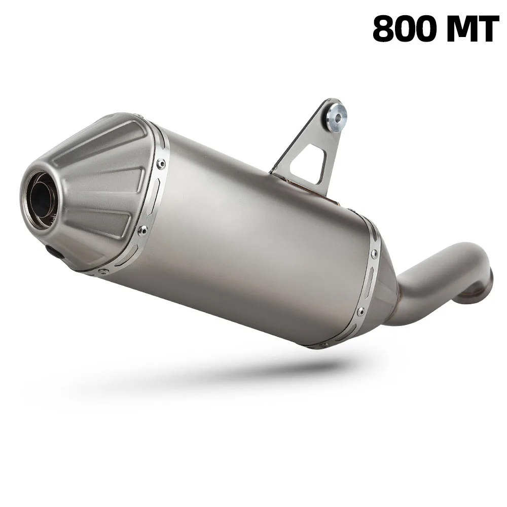800MT Uitlaatdemper voor CFMOTO 800 MT Explore Ibex 800 Touring/E 790ADV 890ADV SMT890 790/890 Adventure/SMT Moto Slip-on systeem