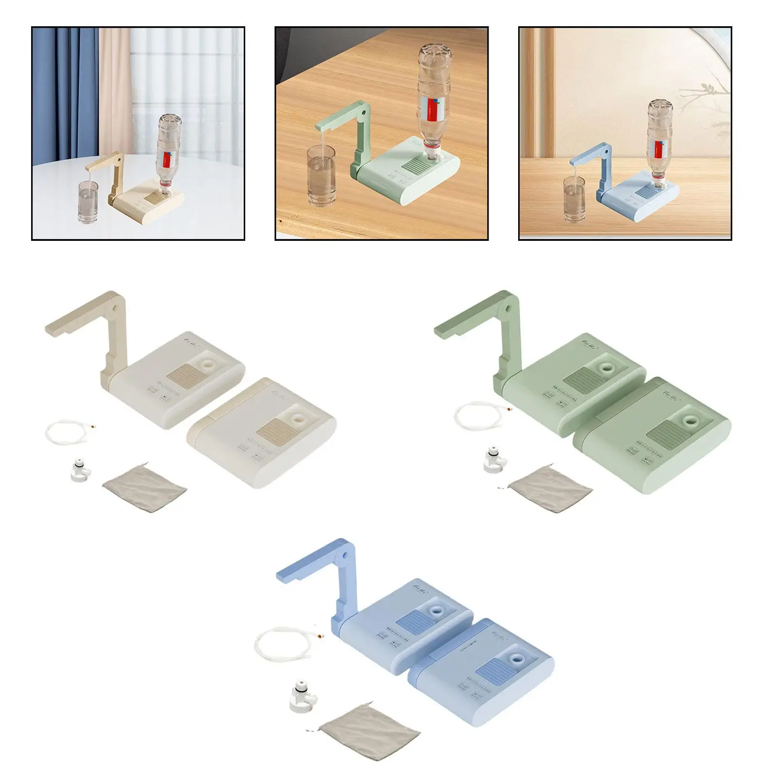 Dispensador de água quente instantâneo dobrável dispensador de água de cabeceira caldeira de água e aquecedor para viagens escritório ao ar livre casa adaptador da ue