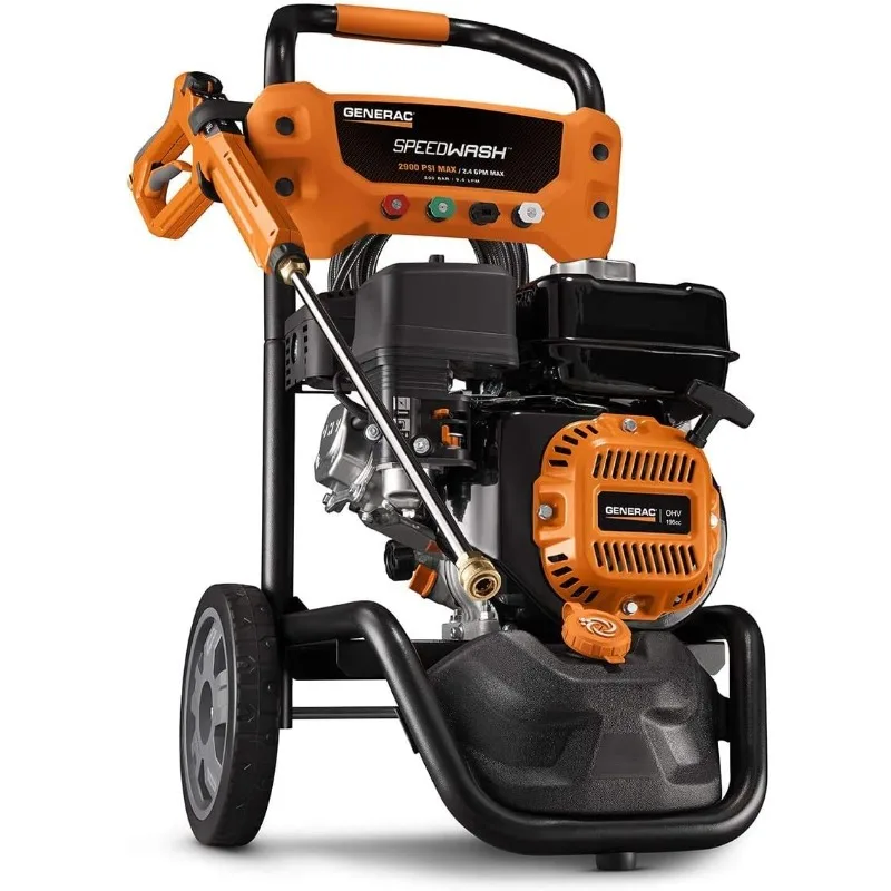 Lavadora de pressão Speedwash a gás Generac 7899 2900 PSI - eficiente e poderosa