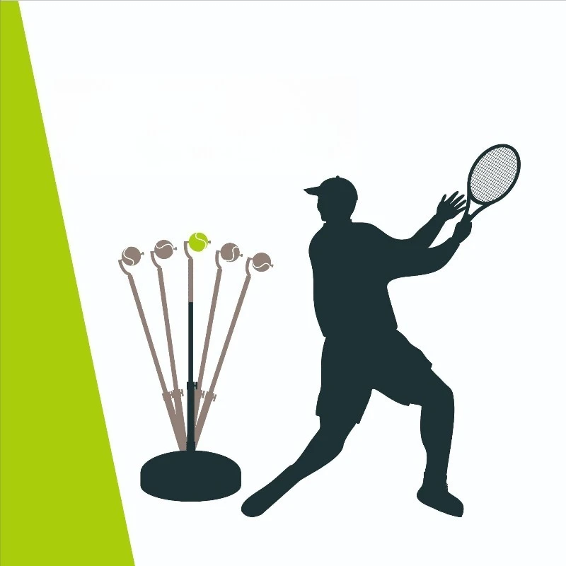 

Indoor tennis trainer, lifting emulator fitness equipment