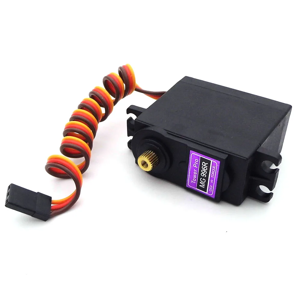 3.0-7.2V MG996R Mate Digital Servo stallo coppia 13kg 55g 90 gradi Servo con braccio Servo per RC Car Boat Robot modello di aeroplano