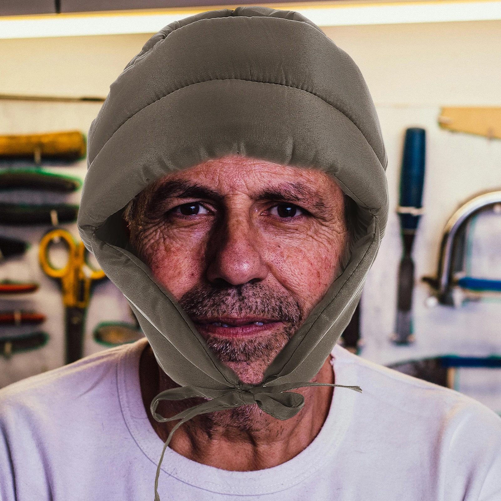 Fall Proof Head Cap Lightweight Cotton Hat Elderly Protective Adjustable Safety Anti Collision Bump Cap Comfortable