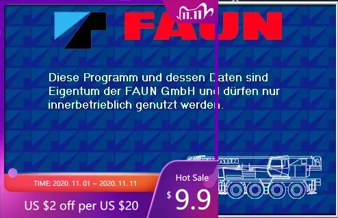 

Калькулятор дневного кода Tadano Faun AutoCD AutoCD