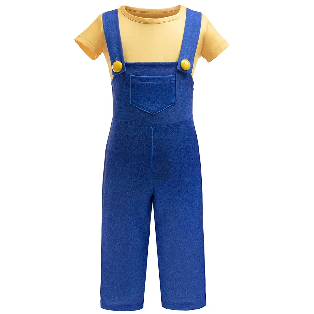 Vêtements de Cosplay d'halloween pour enfants، ensemble de sangles، أزياء دي كرنفال، زي دي مشهد سور