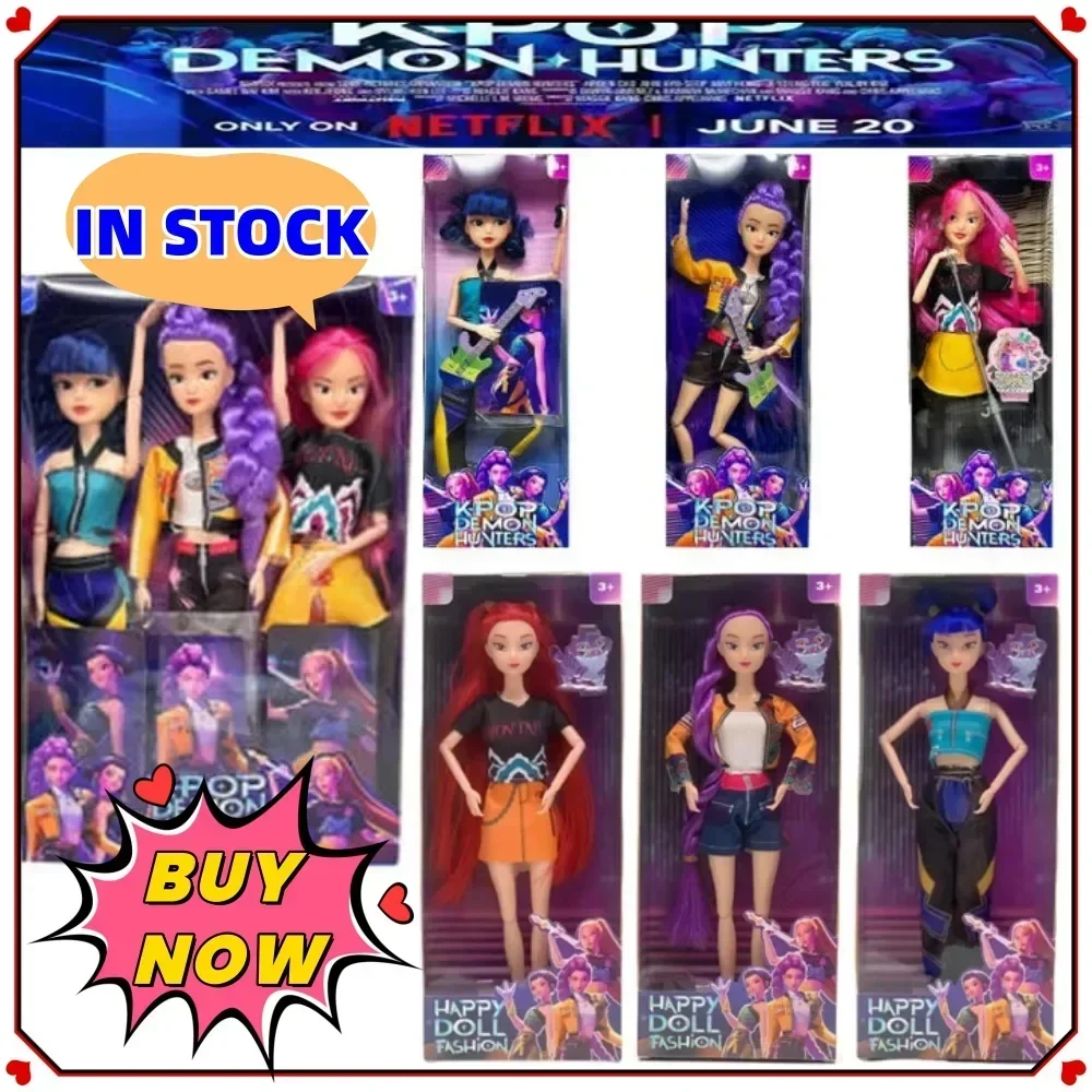 

Exclusive 2026 New Anime KPop Devil Hunter Vinyl Doll - Hot Trend Rumi Mira Zoi Mask Statue Collectible Fan Birthday Gift