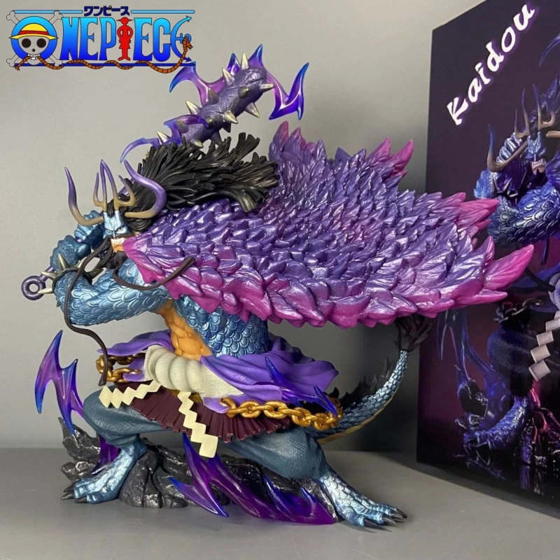 

27cm Anime One Piece Figurine Lx Kaidou Four Emperors Figures Dragon Kaido Action Figure Pvc Model Collection Statue Toys Gifts