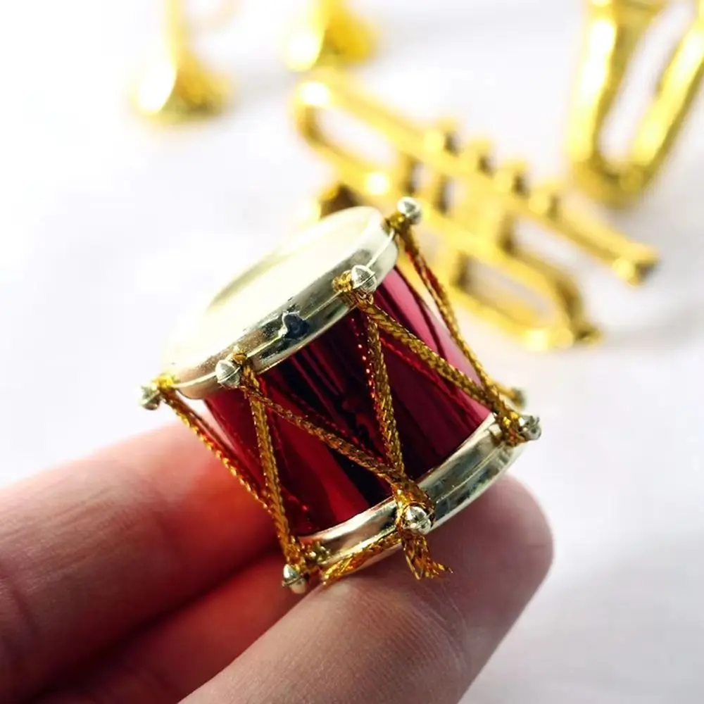 

1/12 Scale Dollhouse Musical Instrument Violin Drum Micro Landscape Miniature Piano Guitar Classical Trumpet Saxophone