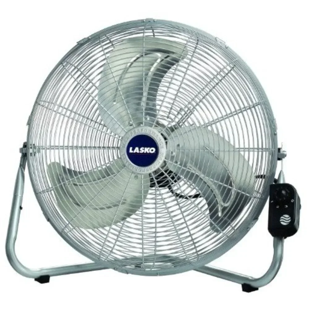 

Fans, 3 Speed Settings, Energy Efficient, Pivoting Head, 20.0" Blade Span Portable - Silver Fans