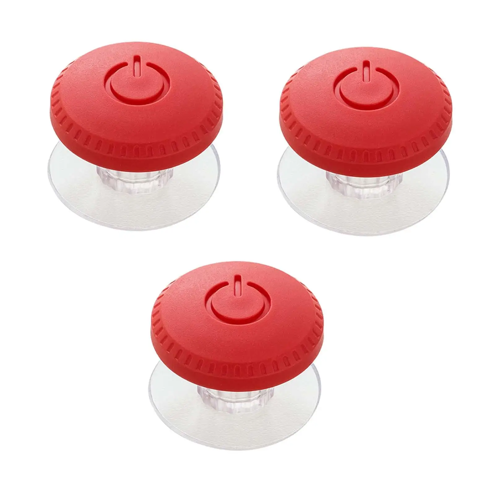 2-6pack 3 Pieces Toilet Flush Button Home Decor Easy Installation