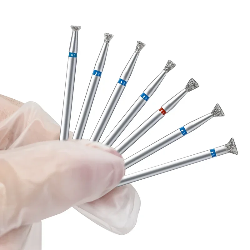 7/10 pçs cutícula limpa prego broca arquivo de unhas gel removedor ferramenta tratamento borda do prego diamante máquina moagem acessórios