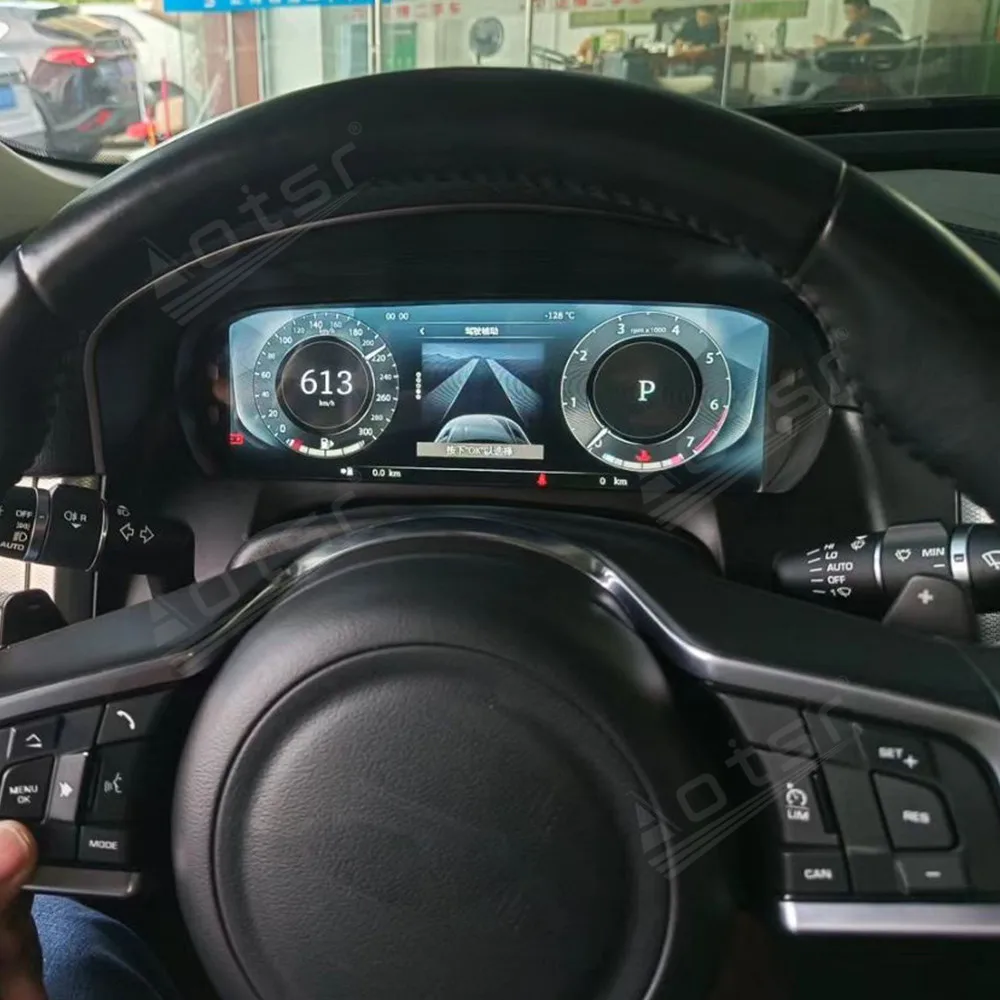 12.3 inch For Jaguar XFL 2016-2019 LCD instrument panel Digital Cluster Virtual Cockpit Multimedia Player Speed Meter Dashboard