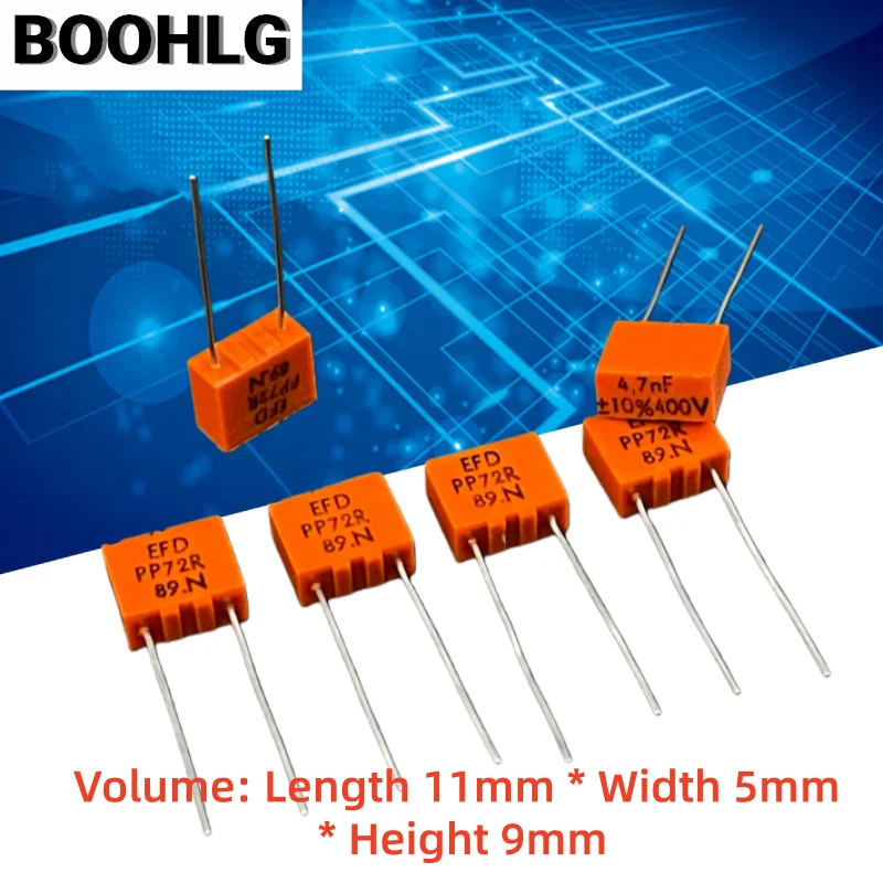 

10PCS 4.7NF 400V 4700PF Bakelite Case High Fidelity Audio Coupling Capacitor