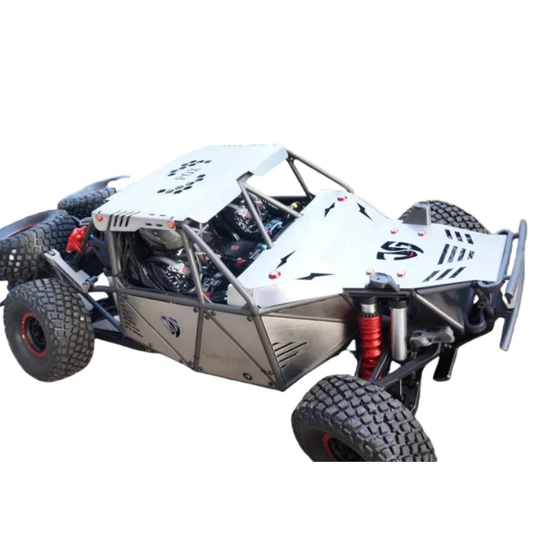 

Steel Hull Armor Hood Top Cover Side Panel with LED Light for 1/7 Traxxas UDR Unlimited Desert Racer