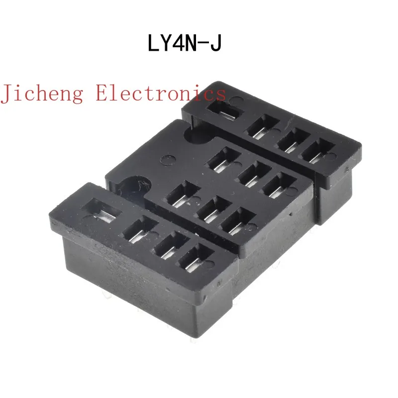 10PCS Relay welding seat 13F-4Z-A2 socket LY4NJ HH64P PT14-02 send hook 14 foot base