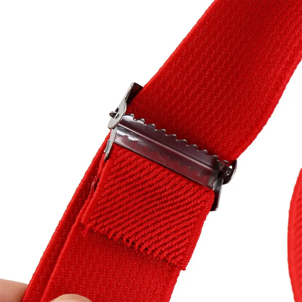 حزام كليب للأطفال بلون الأداء للبنين ربطة القوس فيونكة التعادل الحمالات مجموعة معلقة السراويل كليب الحمالات كليب