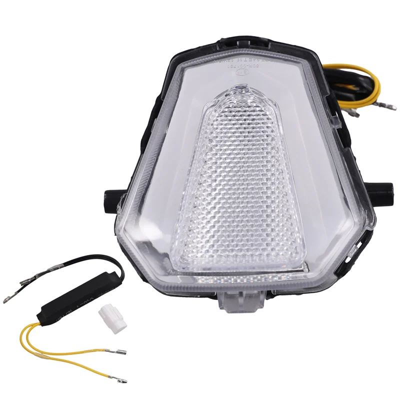 

L38A-Motorcycle Taillight Rear Brake Turn Signal Integrated Tail Light For Suzuki GSXR1000 GSXR1000R 2017-2024