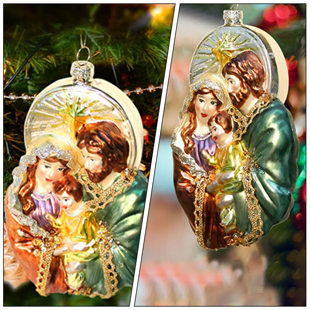 

Xmas Tree Ornament Hanging Christmas Decoration for Holiday Party Home Hotel Mall Scene Festive Pendants Reusable