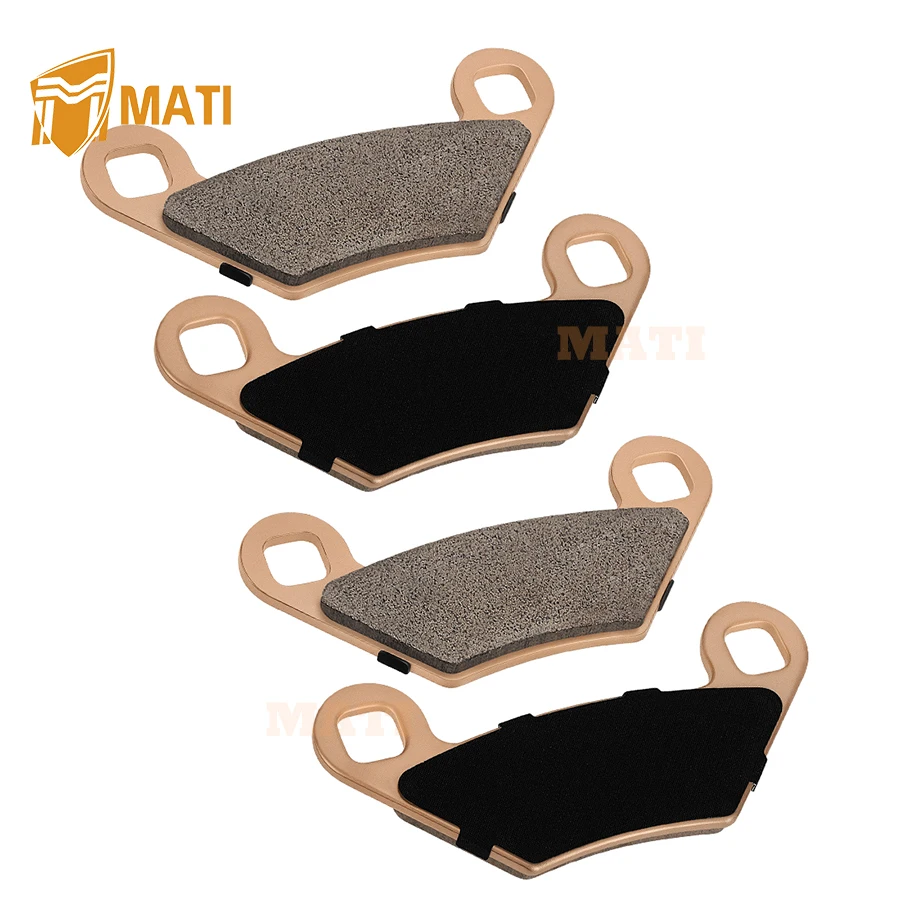 مكابح أمامية وخلفية M MATI ملبدة لـ Polaris Big Boss 250 300 350 400 500 Sportsman 400 500 Xpress 300 400L 2200464 2200901 #4