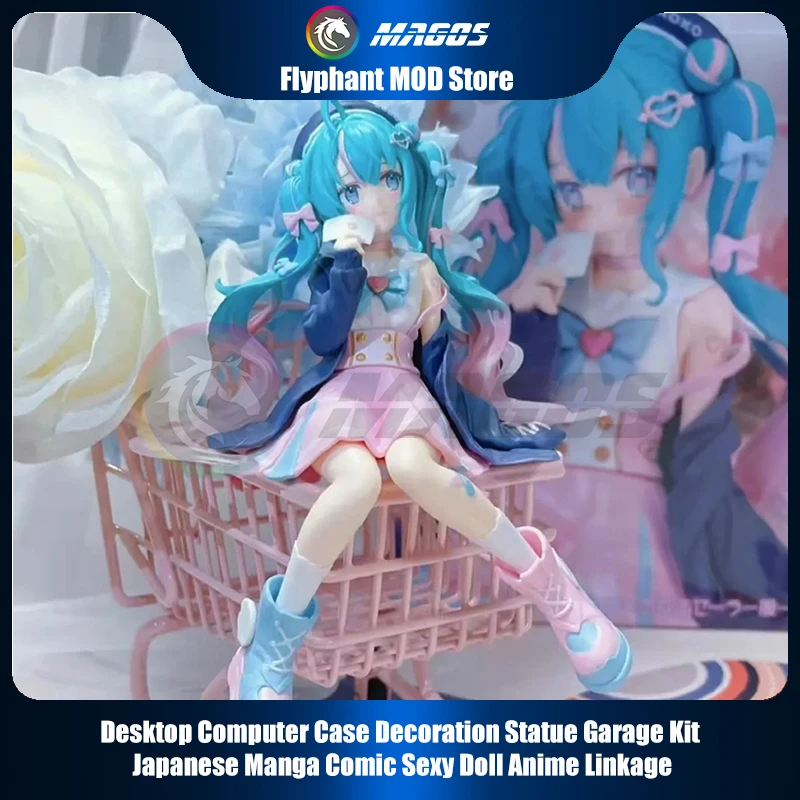 Personalized Chassis Decoration Garage Kit Japanese Manga Comic Anime Linkage Multiple Characters Available