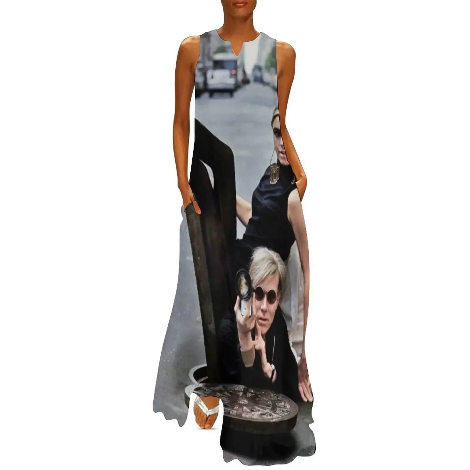 

Edie Sedgwick Andy Warhol Photography Fashion Icon sixties Long Dress cute dress Dress
