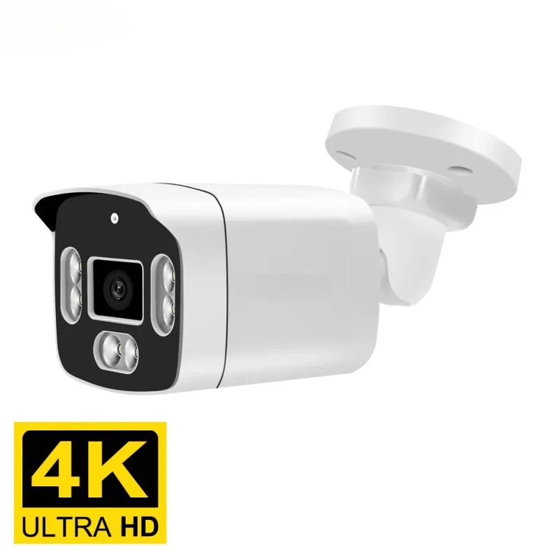 4K 8MP IP Camera 4MP Waterproof Outdoor AHD Camera Two Way Audio Color Nightvision Home Surveillance System