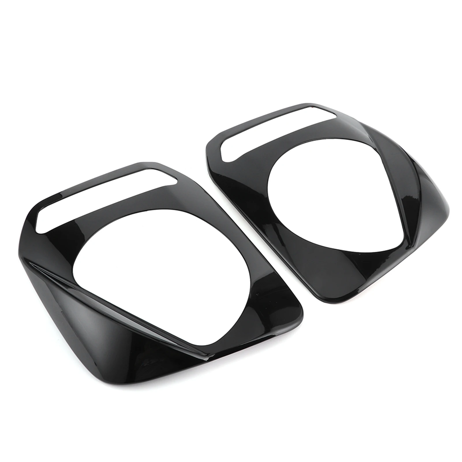Auto Frontscheinwerfer Abdeckung Scheinwerfer Trim Dekor Fit für Jimny 2007 & # 8209 2017 Lichtabdeckung Verkleidung Autolampenverkleidung