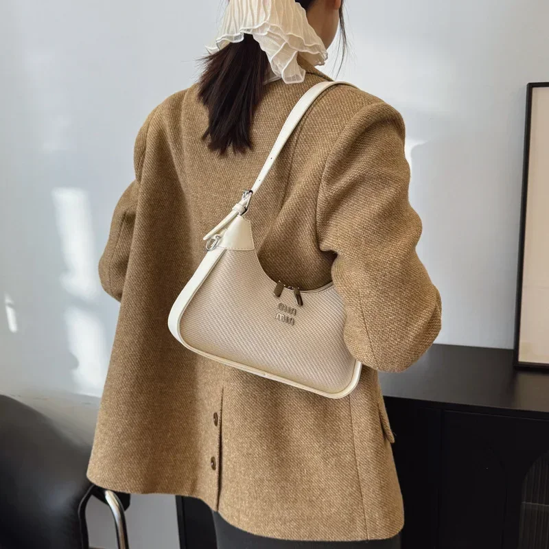 

2025 New Arrival Summer Women's Bag - Compact Underarm Crossbody & Shoulder Tote, Minimalist Design for Hot Weather Essentials