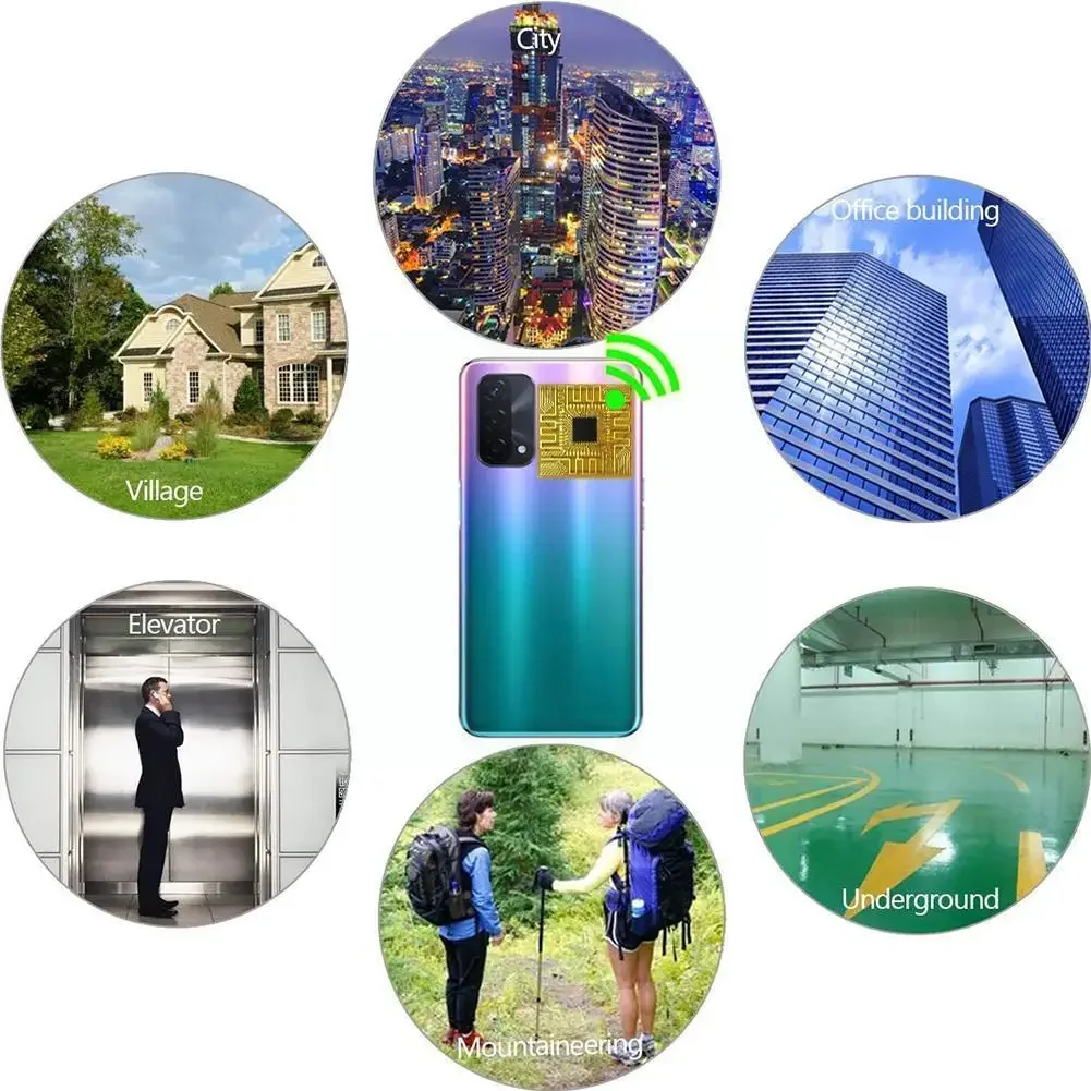 Potenciadores de señal de teléfono móvil Sp3 Sp4, potenciadores de antena mejorados para Gen X, pegatinas mejoradas, herramientas de Camping R5e3