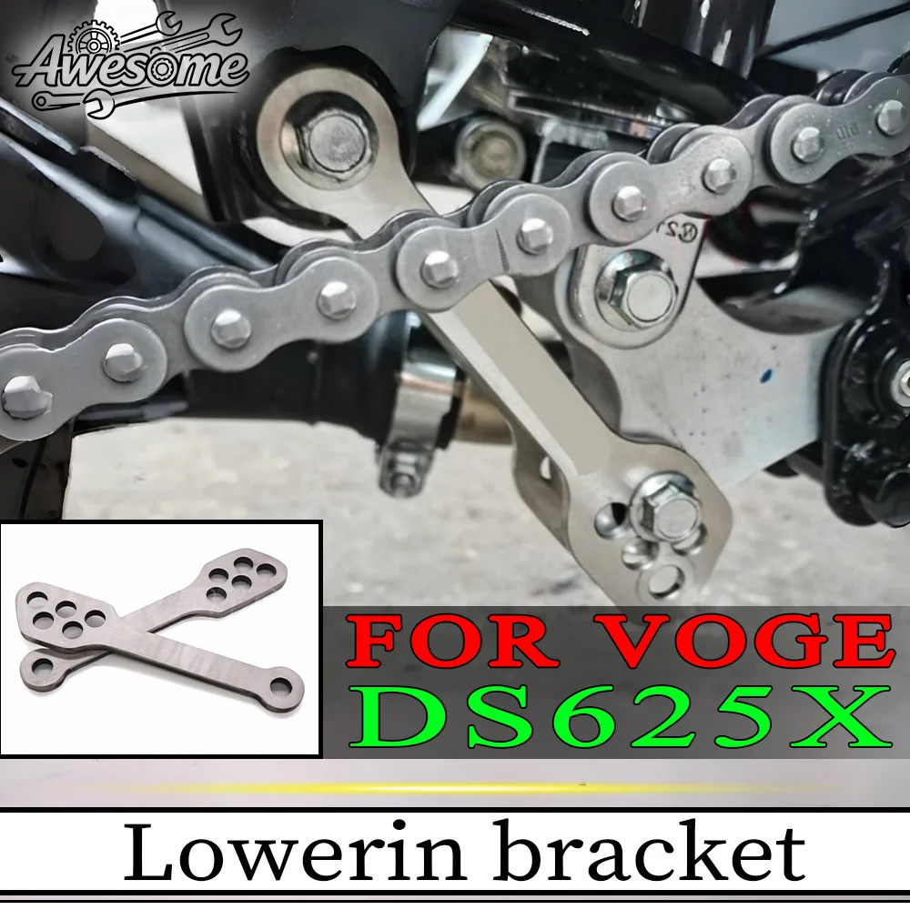 For Fit VOGE DS625X Stainless Steel Material Motorcycle Lowering Bracket
