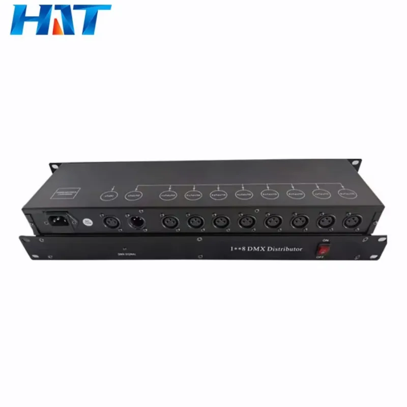 

HAT Factory Wholesale Stage DMX512 signal Amplifier Channels DMX Amplifier