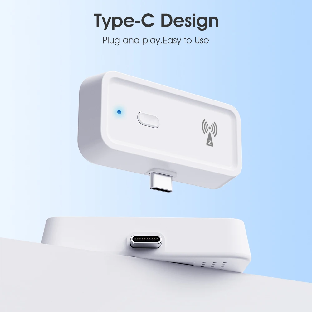 Tuya Smart Home Zigbee Repeater Type-C Smart Extender Signal Expansion Transmission Repeater Gateway Wireless Bridge