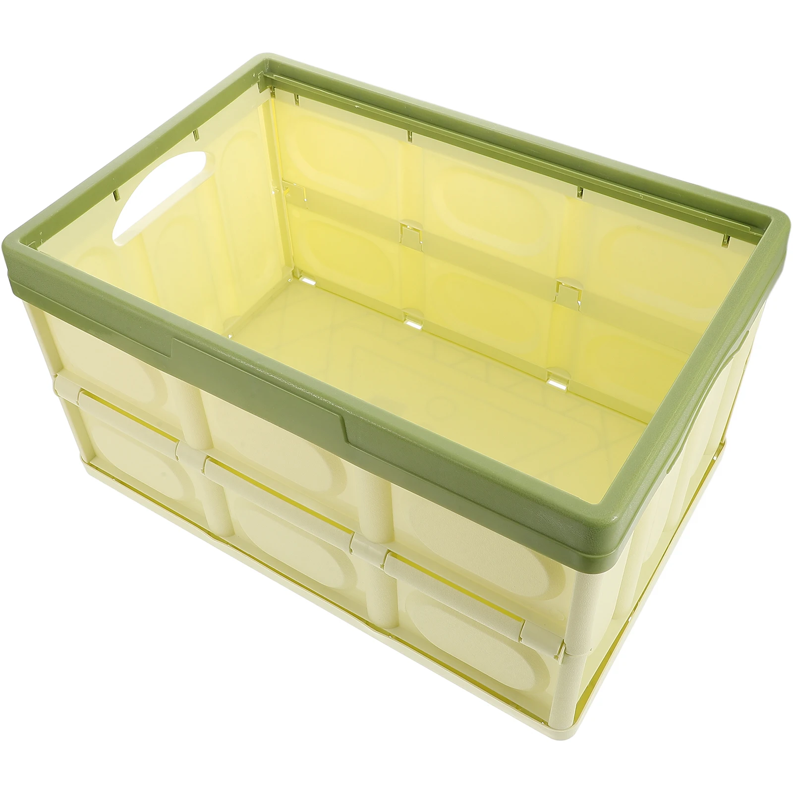 

30L Car Trunk Organizer Storage Box Large Capacity Foldable Automotive Accessories Plastic Bin Vehicle Organzier