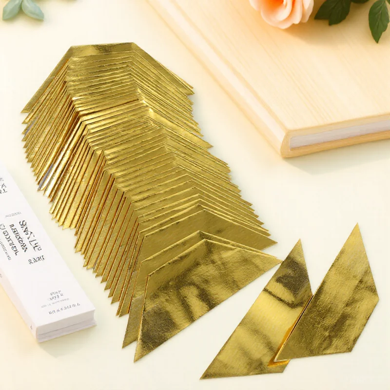 

1000pcs Gold Tribute For Ancestor Worship Tomb Sweeping Ceremony Traditional Sacrificing Ingots Lightweight Easy Carry Outdoor