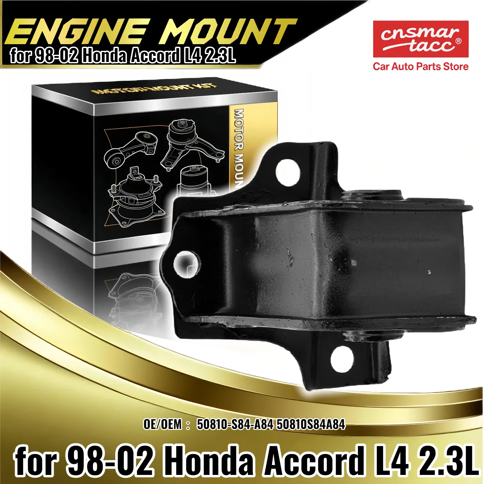 

Передняя опора двигателя A6572 для Honda Accord (1998-2002) L4-2.3L | OE Cross Reference 50840-S84-A00/50840S84A00