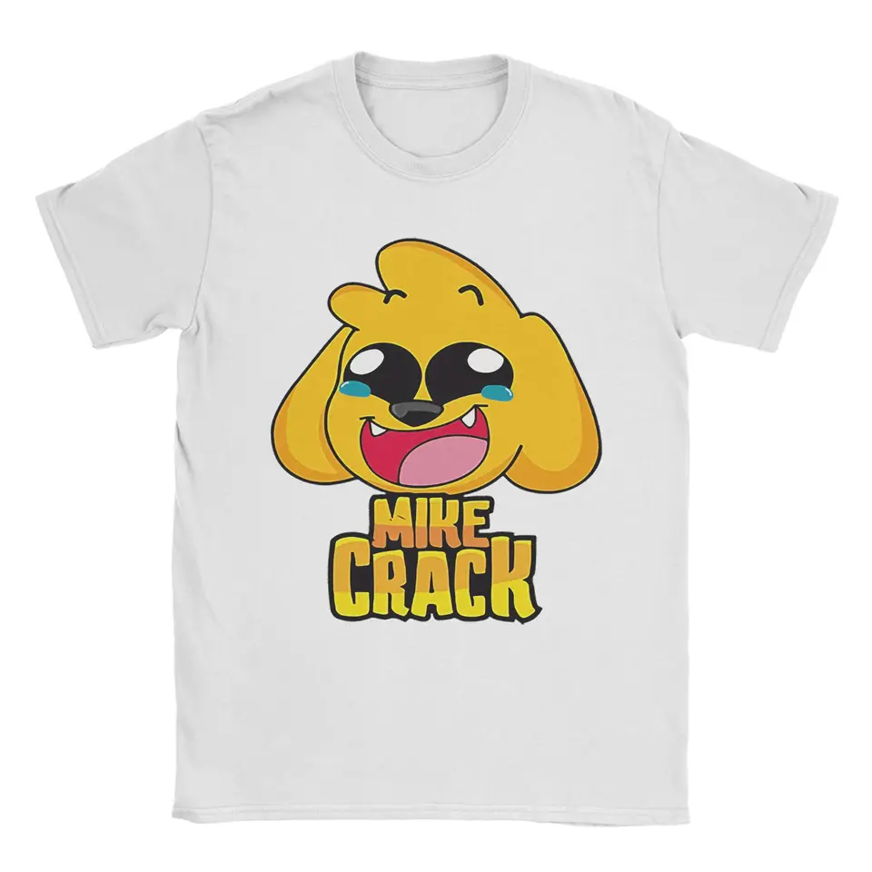 MIKECRACK Cartoon Cotton Vintage T Shirt for Men