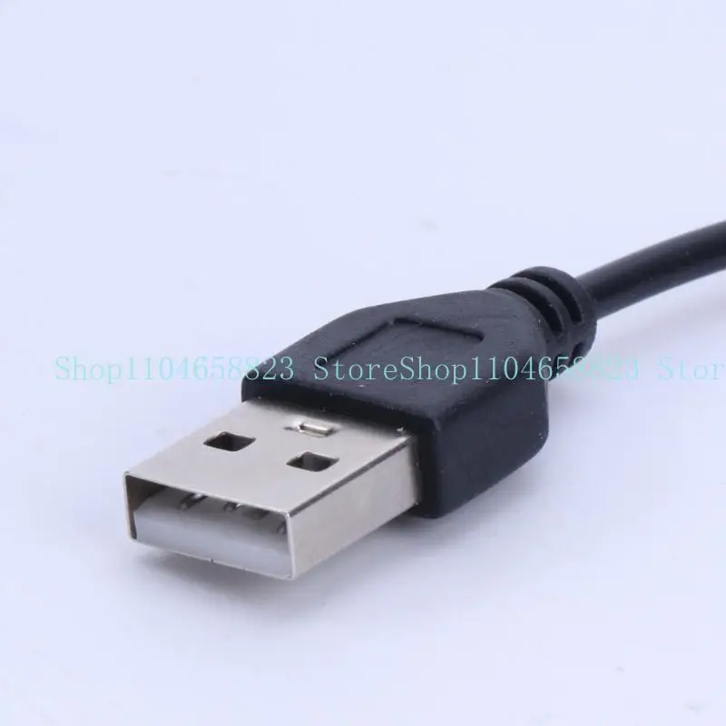 652F USB 2.0 to for 5.5mmx2.1mm Power Cord Connection Wire Power Supply Adapter Cable USB Charging Line Accesso