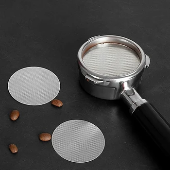 0.2mm Espresso Puck Screen 51/53/58.5mm Stainless Steel Coffee Filter Mesh For…