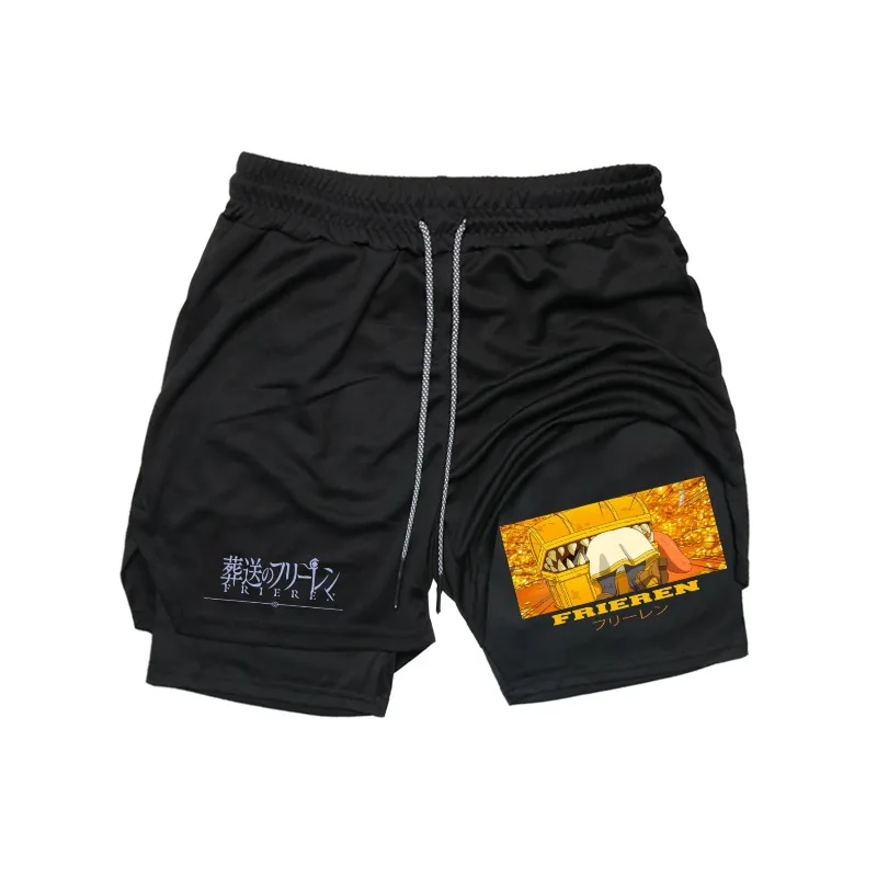 NEUE Sommer Gym Beiläufige Kurze Hosen Männer Basketball Fitness Shorts 2-in-1 Lauf Jogger Frieren für Männer Jogginghose sport Workout