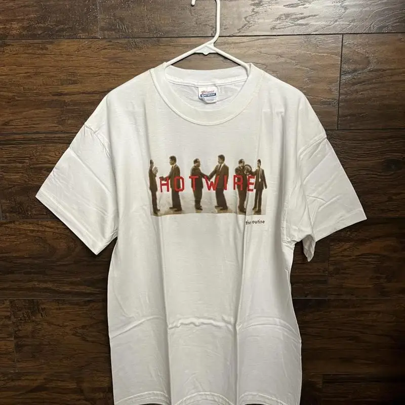 

Vintage Band Hotwire T Shirt Album The Routine L