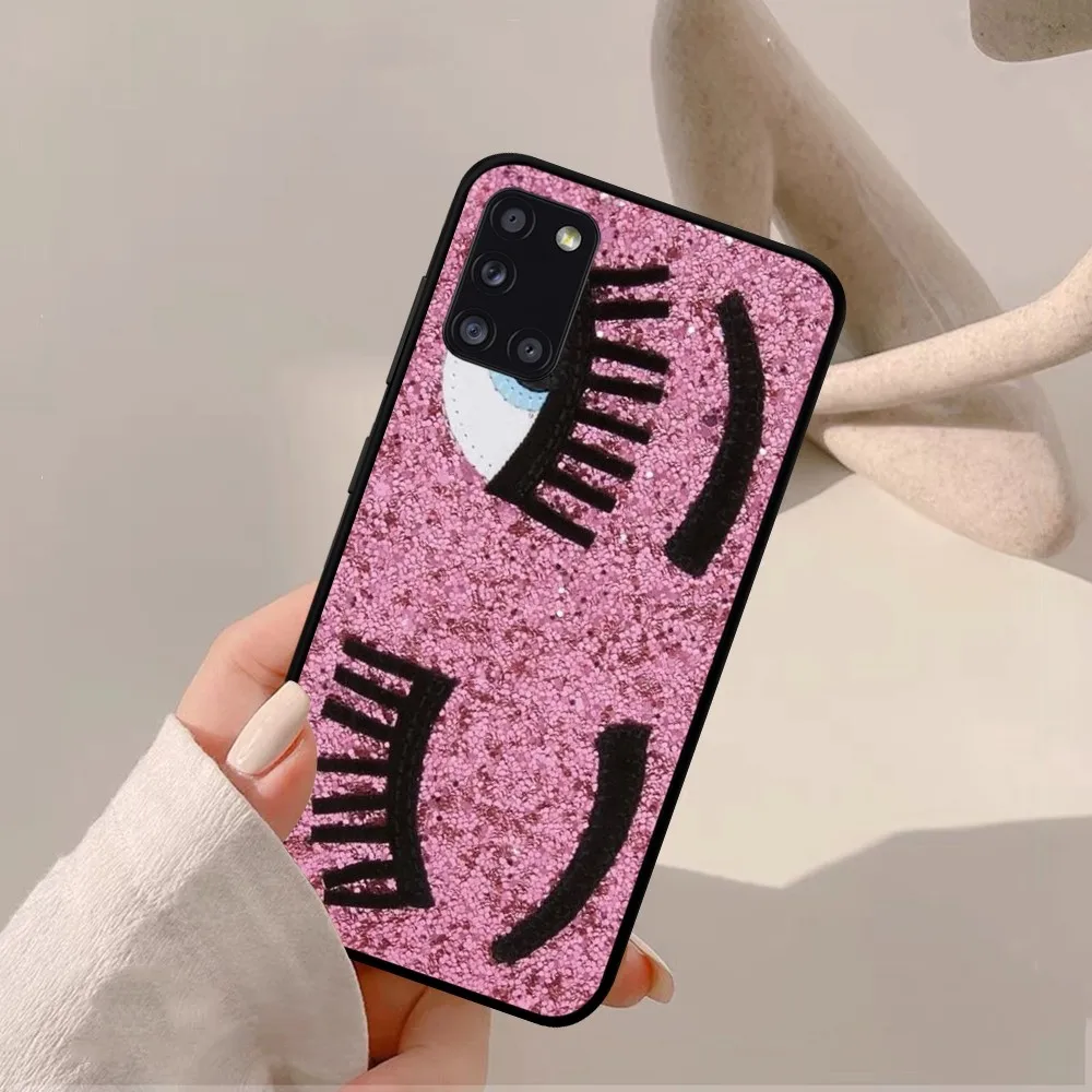 Hot Ferragnies Eyes Chiara Phone Case For Samsung A 10 11 12 13 20 21 22 30 31 32 40 51 52 53 70 71 72 73 91 13 shell