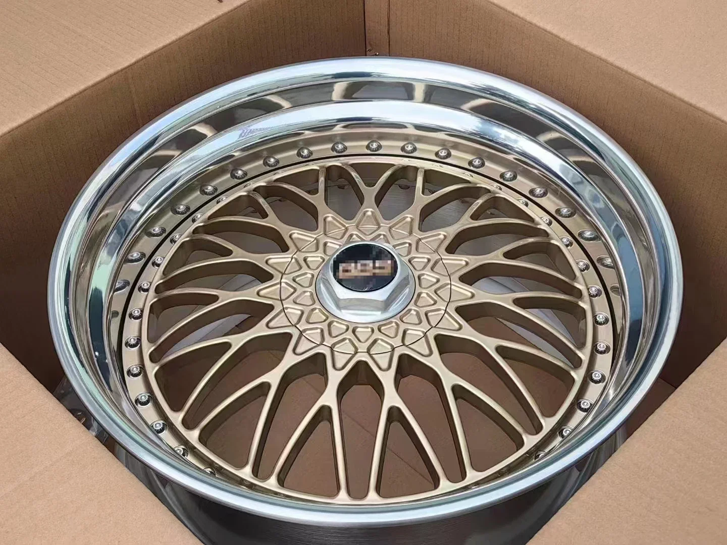 Adequado para cubo de roda forjado duplo 18-24 polegadas 5X112 5X120 Roda de carro de passageiros