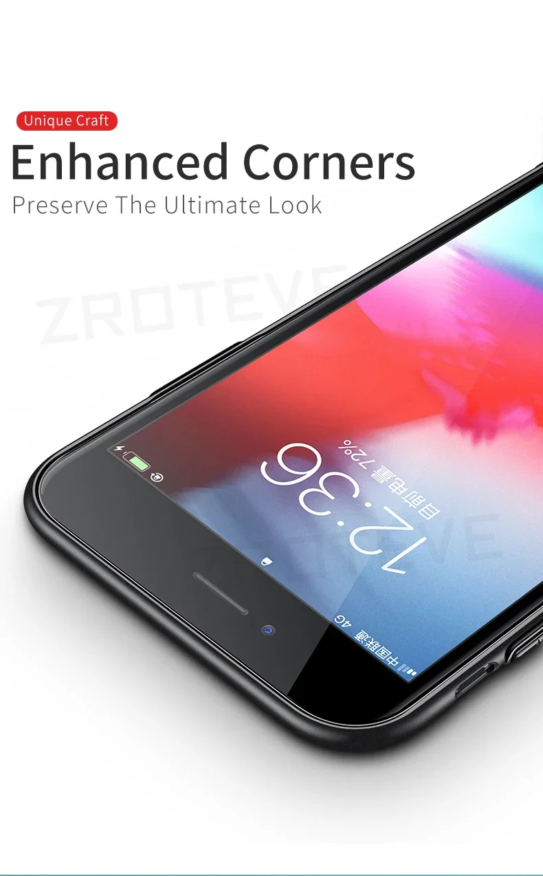 SE 2022 Hülle Zroteve Ultradünne Harte PC Matte Hülle für iPhone 7 8 Plus SE 2020 2 3 SE2 SE3 iPhone SE iPhone 7 iPhone 8 Handyhülle – Detail 11