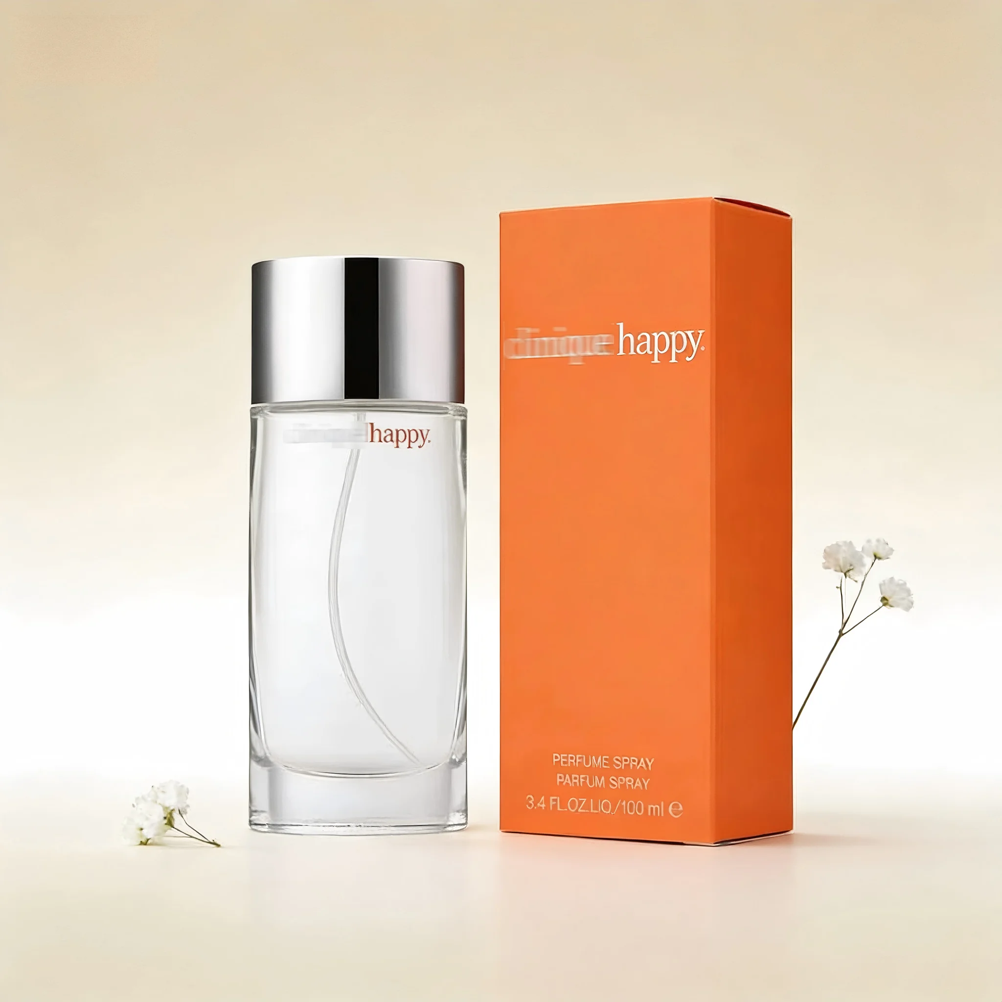 

Clinique Happy Women's Perfume Spray - 100ml Fresh Long-Lasting Aroma for Versatile Daily Moments